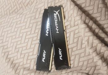 Ram 2x4go Kingston fury hyperX ddr3