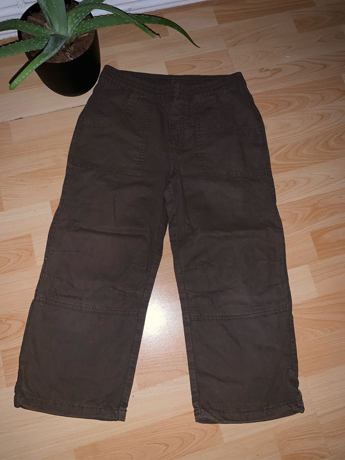 Pantacour kaki les trois suisses 11/12 ans