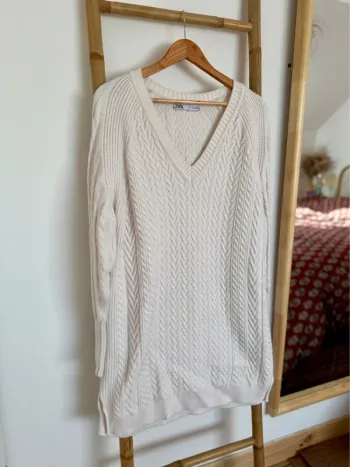 Robe en maille Zara