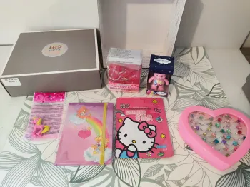 Coffret cadeau La vie en rose contenant 6 cadeaux