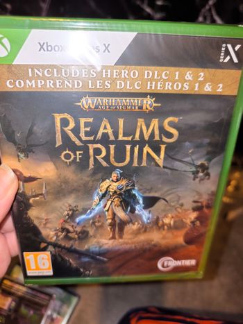 Warhammer age of Sigmar realms of ruin Xbox series x neuf AB prix ferme jeu