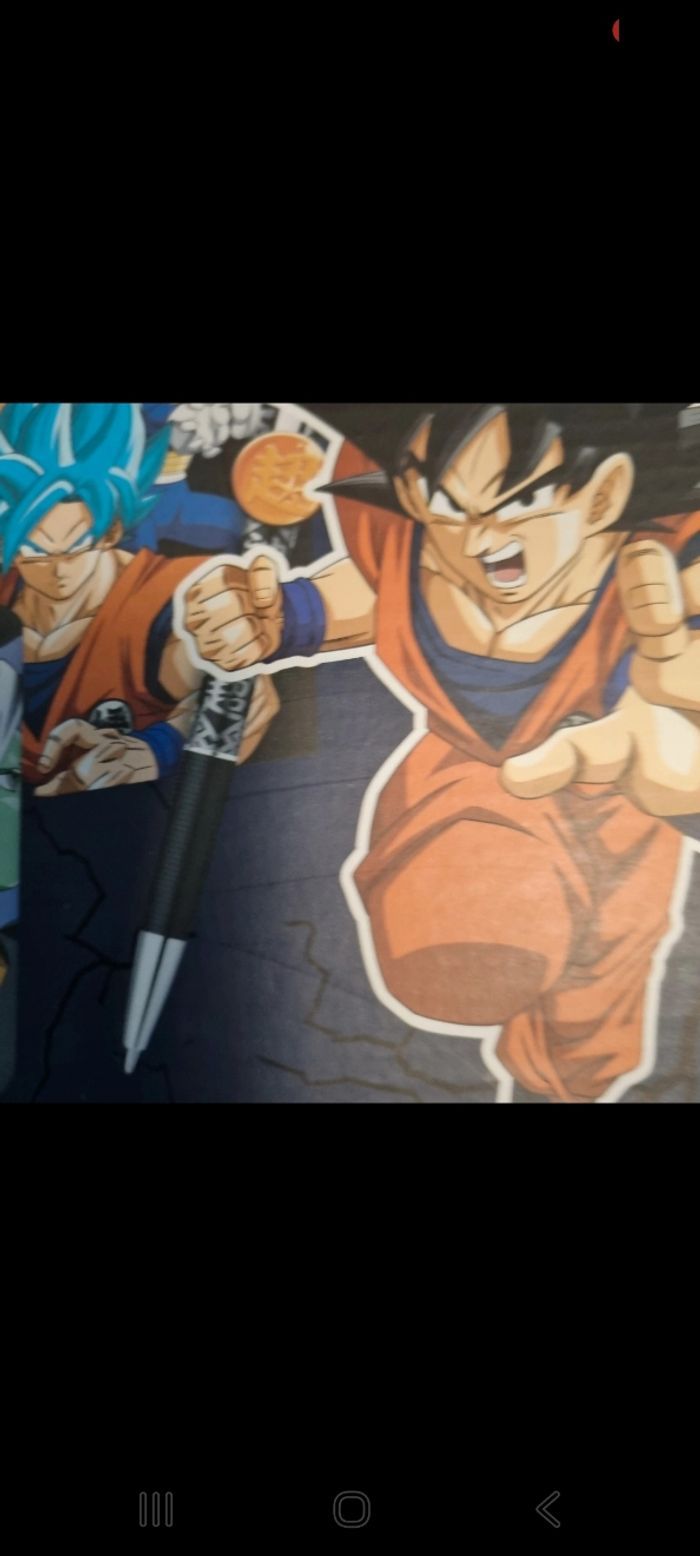 lot DRAGON BALL Z  - Gourde - Stylo - Cahier - Pot à crayons 🎁 Neuf 🎁 - photo numéro 7