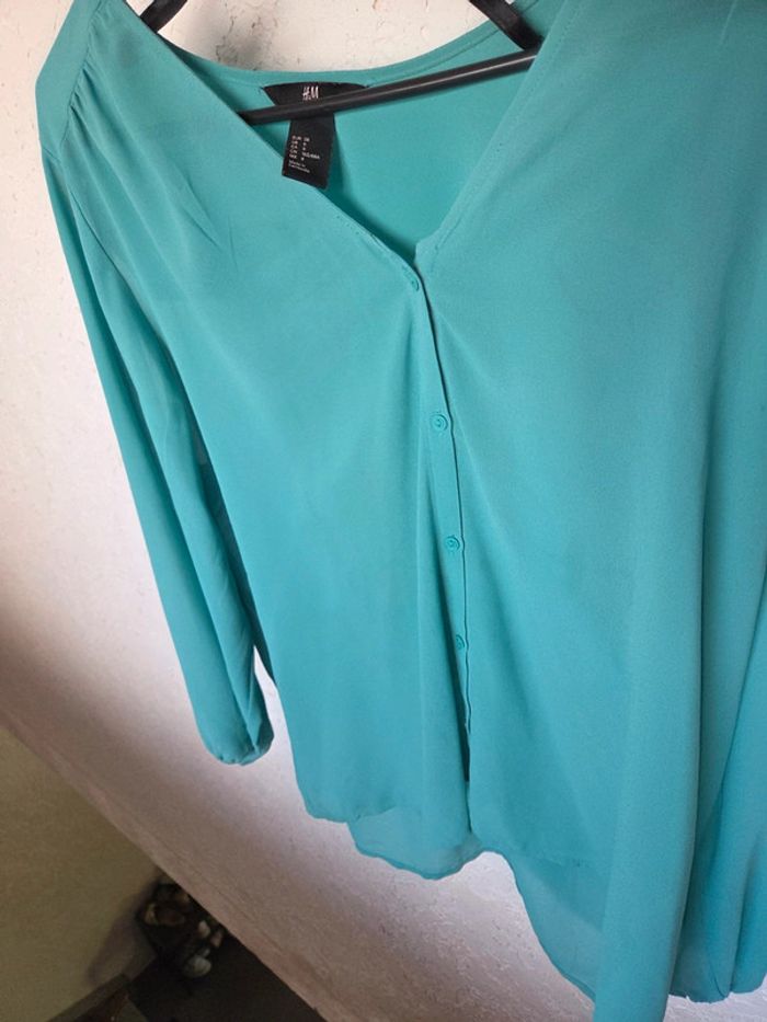 Chemisier blouse femme manche longue