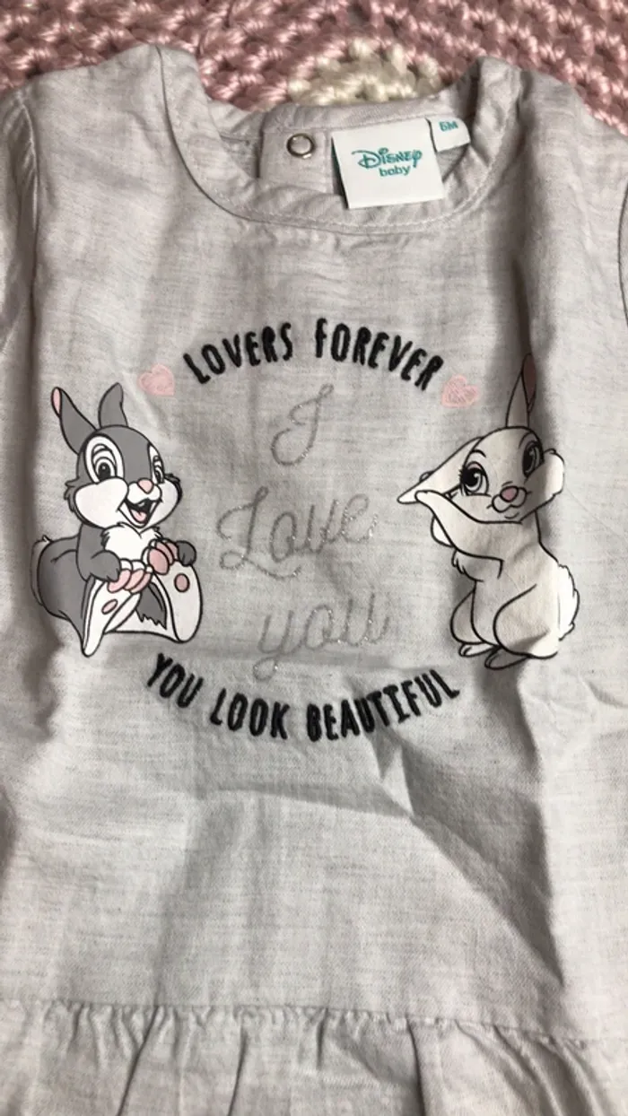 Robe panpan Disney baby 6mois - photo numéro 2