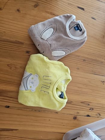 Lot 2 pyjama kiabi naissance