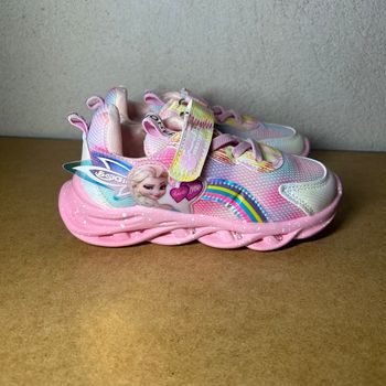 Basket reine des neiges rose lumineuse