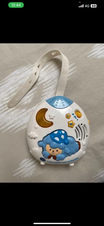 Veilleuse musicale avec diffuseur d’image au plafond