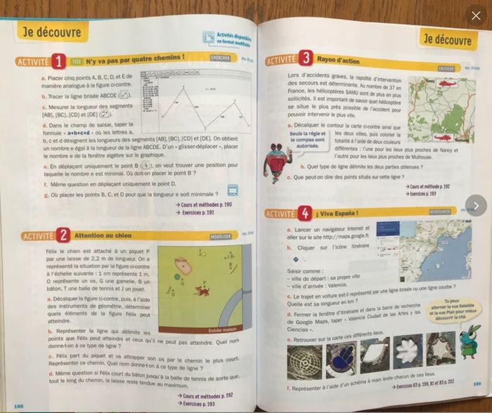 Dimensions Mathématiques 6e - Manuel de l'élève - Hatier - photo numéro 5