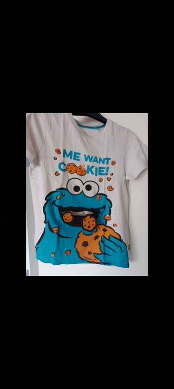 Tee-shirt Me want cookie ! 🍪 en 6 ans 116 cm Mister cookie