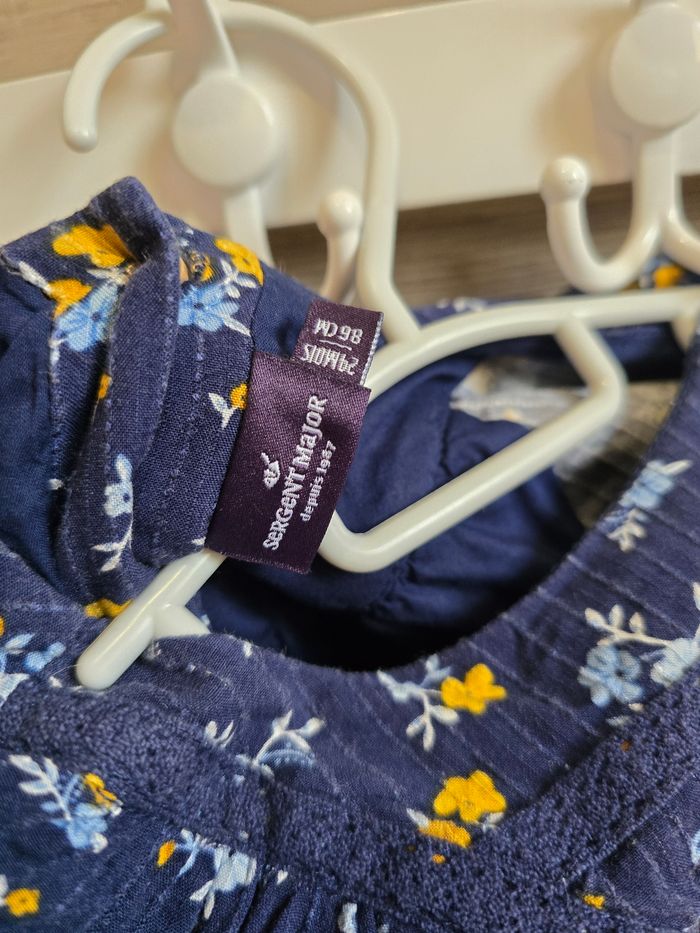 Vêtement Bébé Fille - Ensemble : Robe + Gilet - Sergent Major - 24 mois 86 cm - photo numéro 8