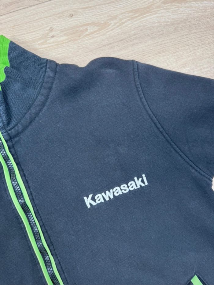Veste zippé kawasaki taille M - photo numéro 4