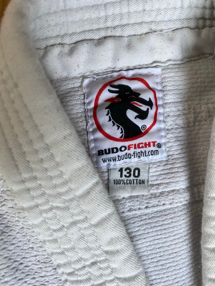 Kimono karaté budo fight 8 ans 130 cm - photo numéro 3