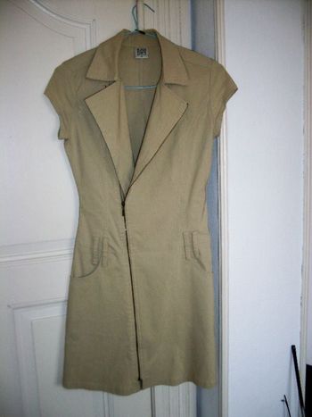 Robe SAFARI Zip BEIGE 36 PARFAIT