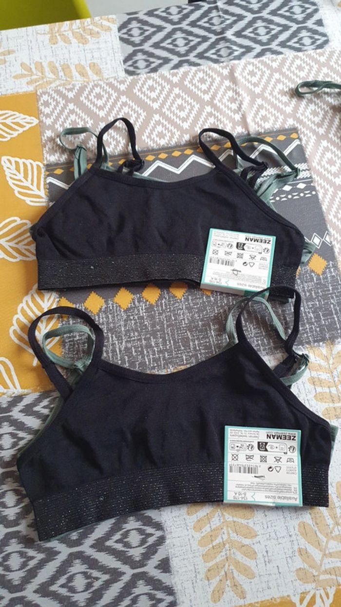 4 Brassières fille taille 8-10 ans - photo numéro 4