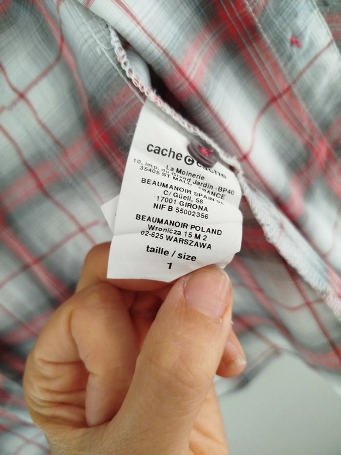 Chemise à carreaux - photo numéro 4