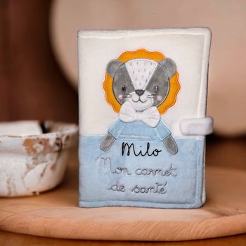 Protège carnet de santé personnalisé