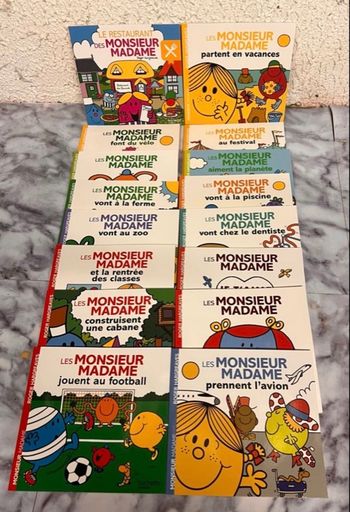 Lot de 16 Mr  Mme 