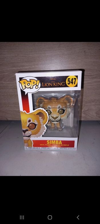 Pop simba le roi lion