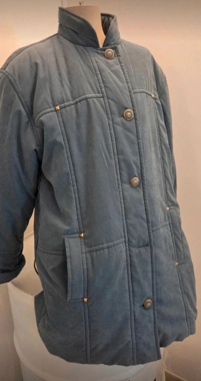 WEILL Paris – Veste Matelassée Bleu-Gris – T42 – Élégance Intemporelle - photo numéro 2