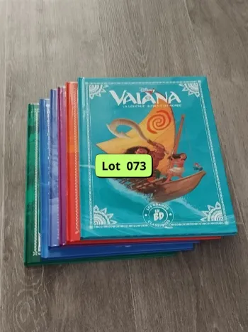 Lot de 6 livres Disney les grands classiques en BD L073