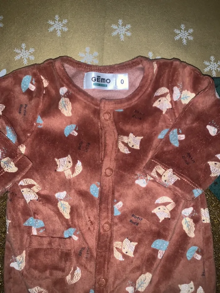 Pyjama 0m naissance gémo - photo numéro 2