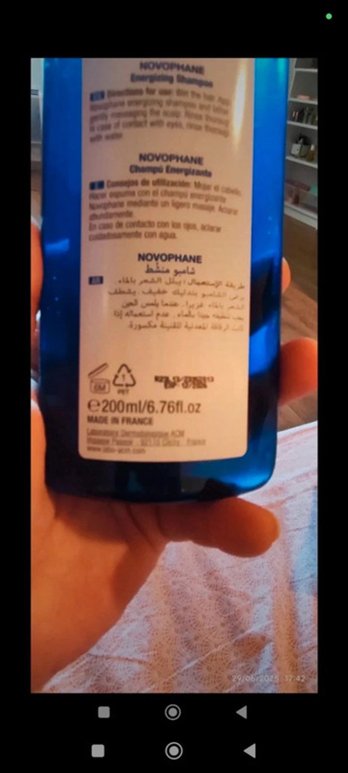 ACM Laboratoire Dermatologique
Lot Novophane Traitement Anti-Chute Shampooing + Lotion - photo numéro 12