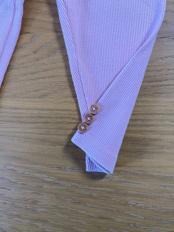 Tex Baby Legging côtelé rose Taille 18 mois - photo numéro 3