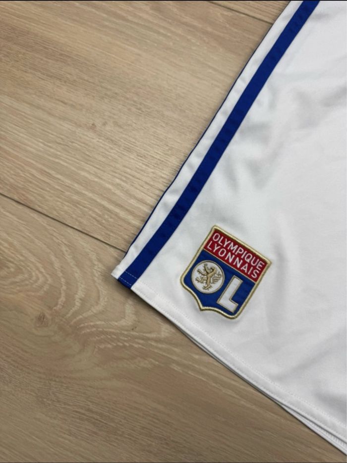 Short adidas OL blanc 2016 13-14 ans - photo numéro 4