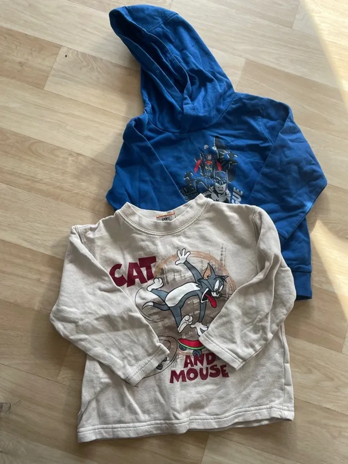 2 pulls garçon 5 ans