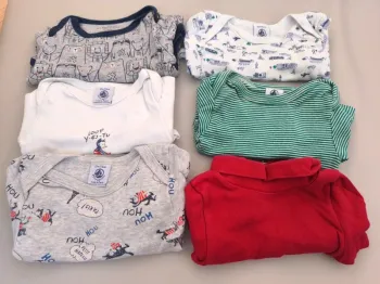 Lot de 6 bodys