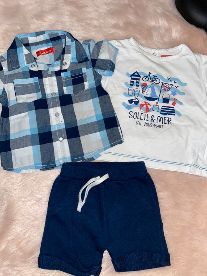 Ensemble soleil et mer tissia