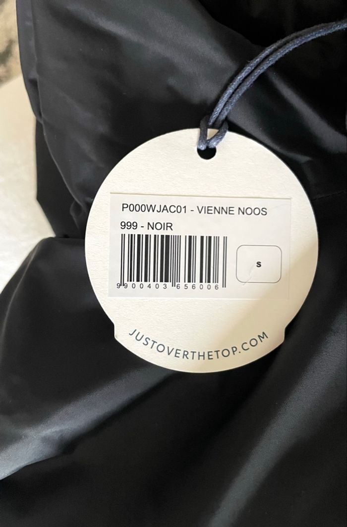 Doudoune Jott Vienne réversible neuve avec étiquette taille S noir - photo numéro 5