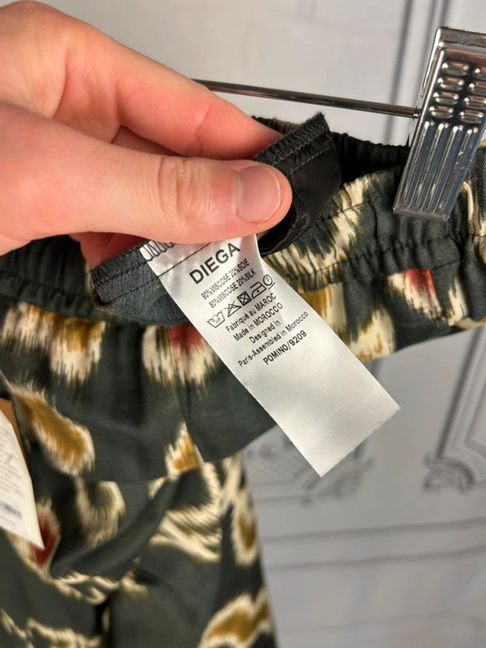 Pantalon fluide Diega L chocolat Neuf - photo numéro 6