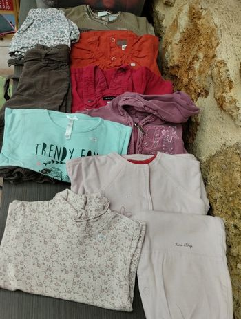 12 mois fille lot de 12 articles