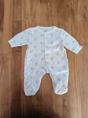 Pyjama fin Tex 3mois motif pommes