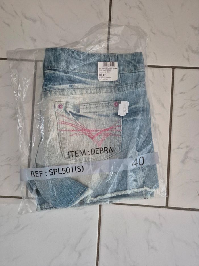 Short en jean - photo numéro 5