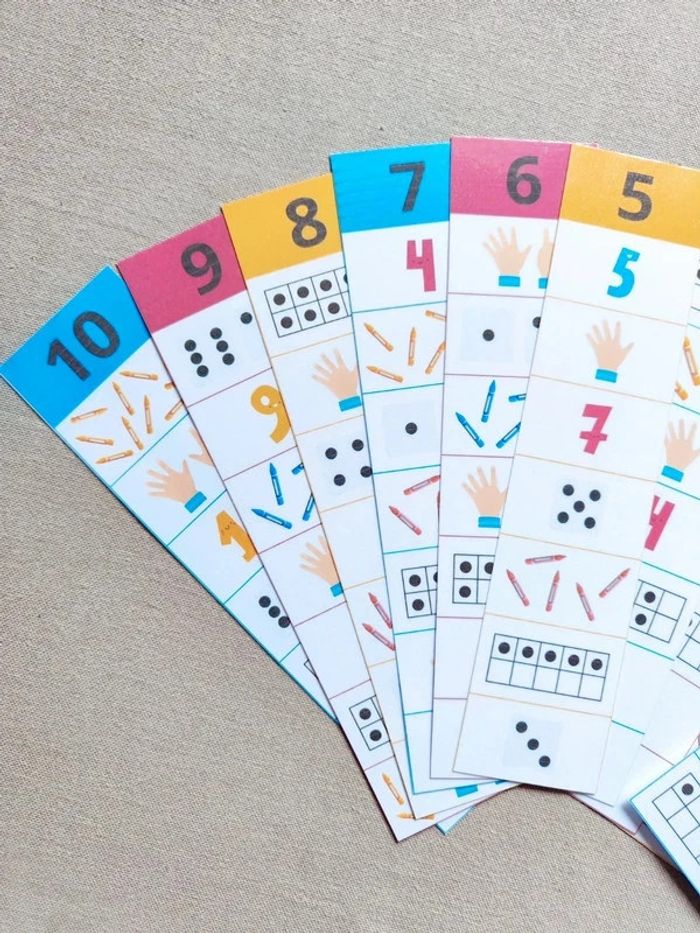 Bandelettes à compter + pinces - photo numéro 4