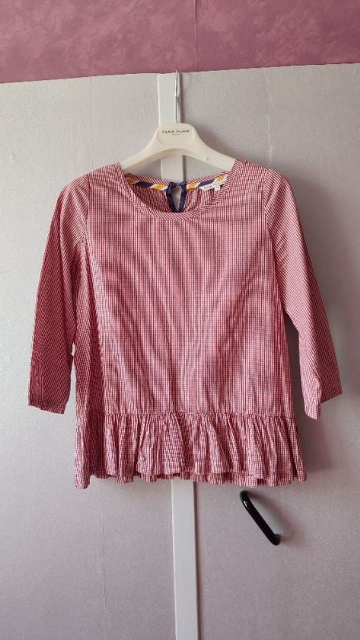 Blouse à carreaux taille 36