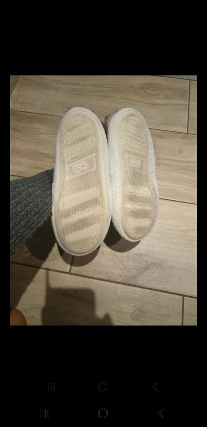 Chaussons bottes peluche 34/35 - photo numéro 4