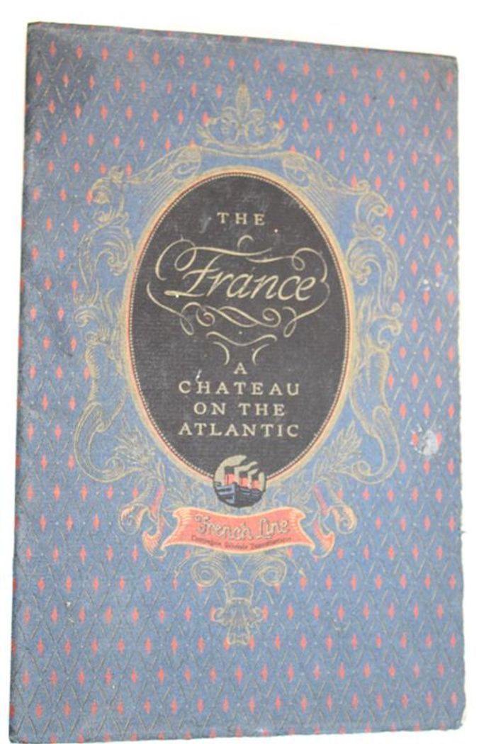 Brochure paquebot SS France