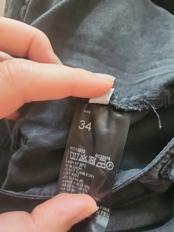 Pantalon cargo en Lyocell IKKS 34 / 36 - photo numéro 16