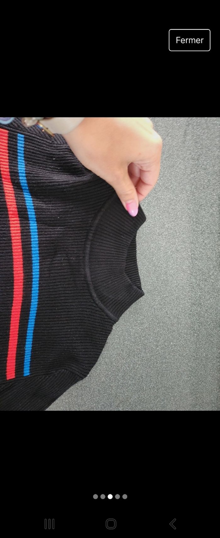 Pull col roulé noir pimkie - photo numéro 3