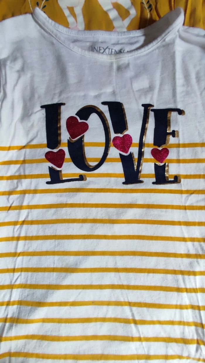 Lot Tee-shirts manches longues fille In extenso - photo numéro 4