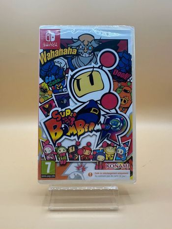 Super Bomberman R Nintendo Switch Code In Box