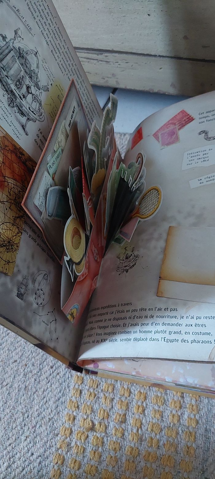 Livre Voyages à travers le
temps - Le journal de Robinson
Hermes - photo numéro 6