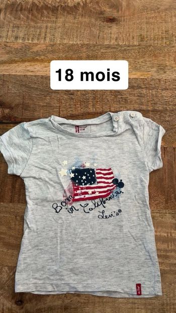 T shirt Levis 18 mois