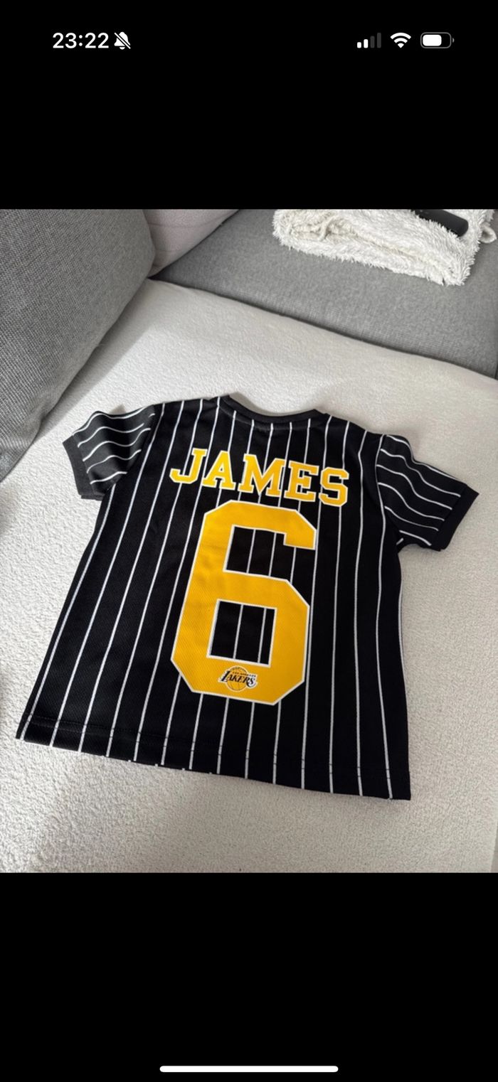 Maillot Lakers garçon 3/4 ans - photo numéro 2