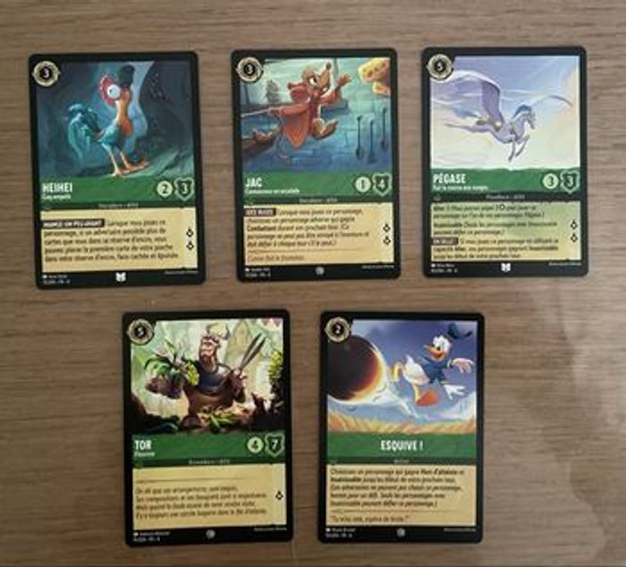 Lot cartes Lorcana chapitre 4 - photo numéro 2