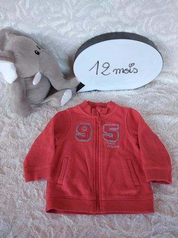 Gilet zippé col roulé Garçon 12 mois Orchestra