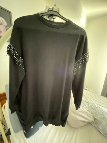 Robe pull femme Kiabi noir 